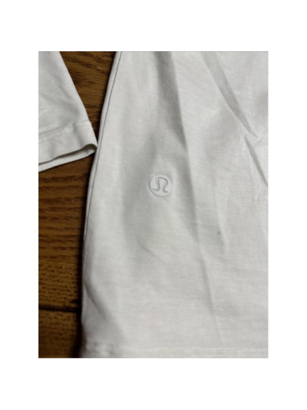 Lululemon N15 Shirt Women's 6 Tan Long Sleeve Polyester Crew Neck